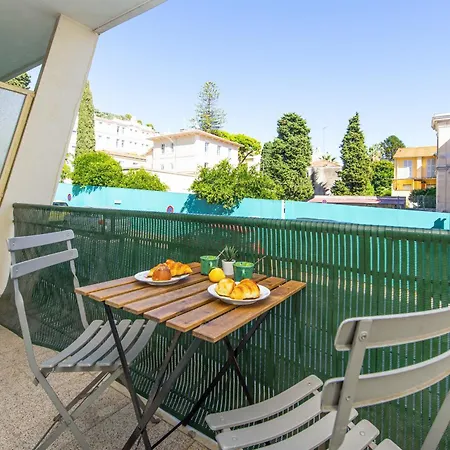 2 Pièces Avec Balcons, Parking Extérieur Menton